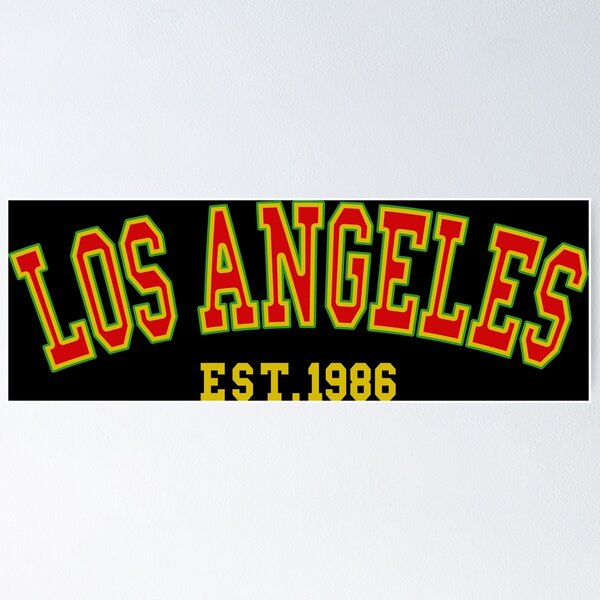 Item preview, Los Angeles Est. 1986 designed and sold by FashionHeritage.