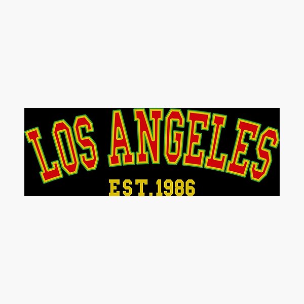 Artikelvorschau, Los Angeles, gegründet 1986 entworfen und verkauft von FashionHeritage.