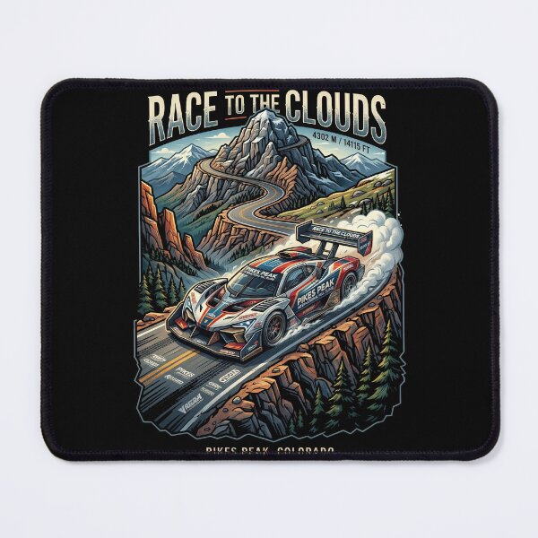 Item preview, Pikes Peak Summit Ascent Racing Graphic designed and sold by enzoade.