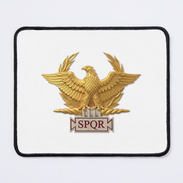 Item preview, SPQR Imperial Eagle with Roman Laurel designed and sold by ROMEPratique.