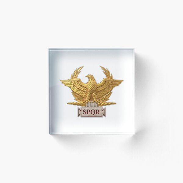 Item preview, SPQR Imperial Eagle with Roman Laurel designed and sold by ROMEPratique.