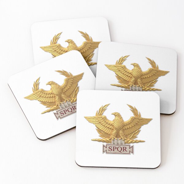 Item preview, SPQR Imperial Eagle with Roman Laurel designed and sold by ROMEPratique.