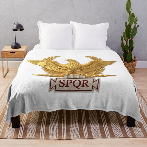 Item preview, SPQR Imperial Eagle with Roman Laurel designed and sold by ROMEPratique.