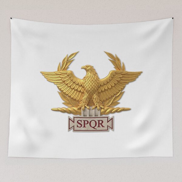 Item preview, SPQR Imperial Eagle with Roman Laurel designed and sold by ROMEPratique.