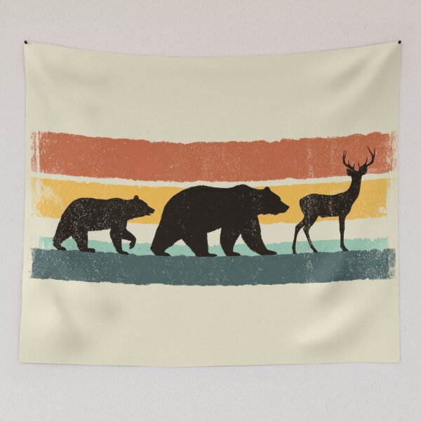 Item preview, Wild animals walking in a line designed and sold by anytka.