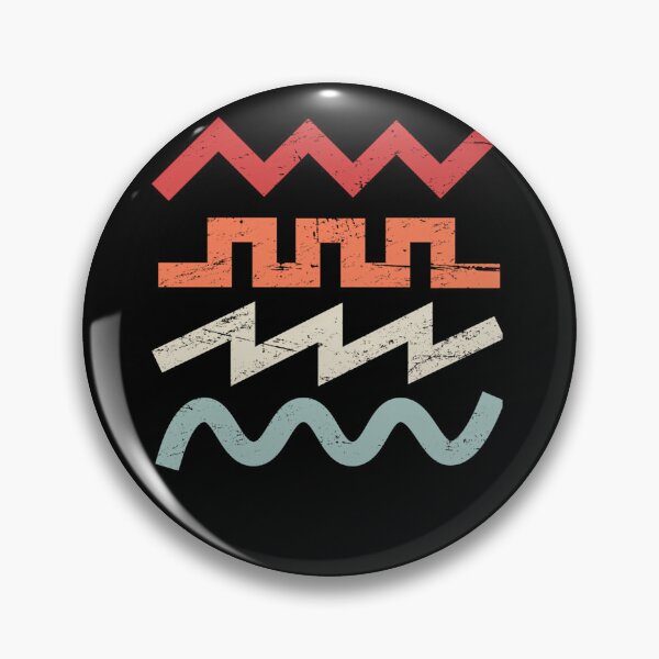 Item preview, Retro Synth Waveforms  designed and sold by clanvi.