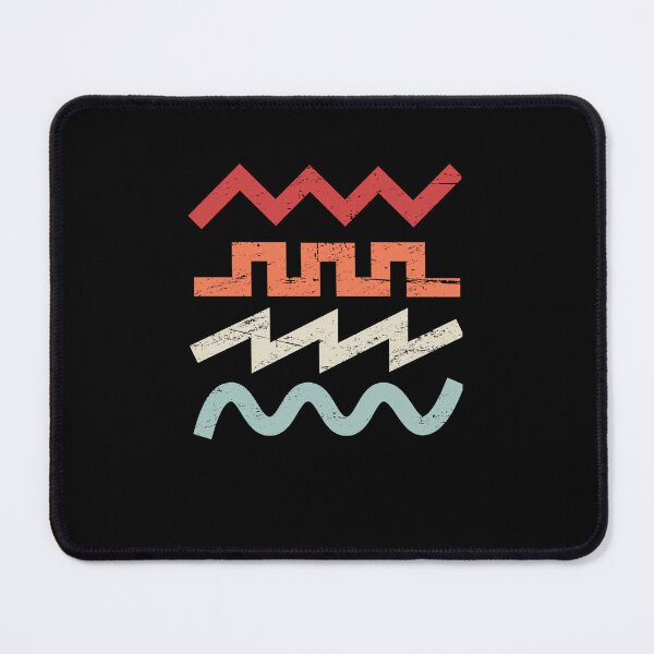 Item preview, Retro Synth Waveforms  designed and sold by clanvi.