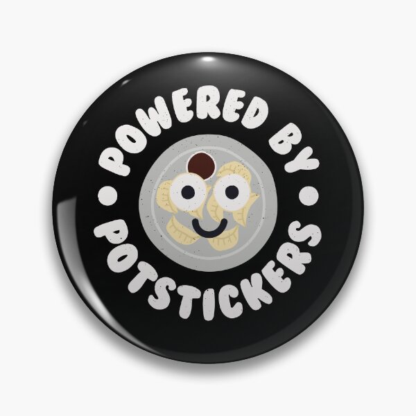 Item preview, Powered By Potstickers - Chinese Potstickers designed and sold by TomThornton.