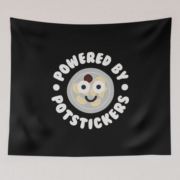 Item preview, Powered By Potstickers - Chinese Potstickers designed and sold by TomThornton.