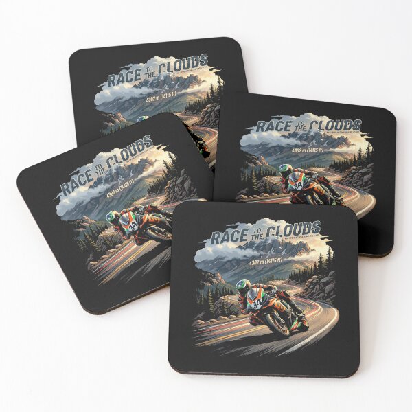 Item preview, Colorado Mountain Hill Climb Racing Illustration designed and sold by enzoade.