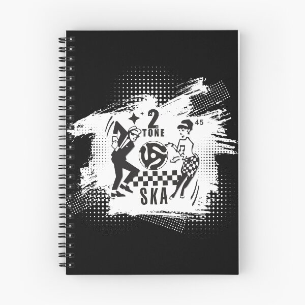 Item preview, 2 Tone Ska Dancing Rude Boy & Girl – halftone grunge design designed and sold by Little Che.