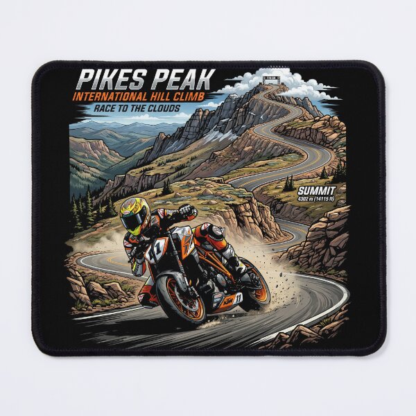 Item preview, Race to the Clouds Summit Racing Artwork designed and sold by enzoade.