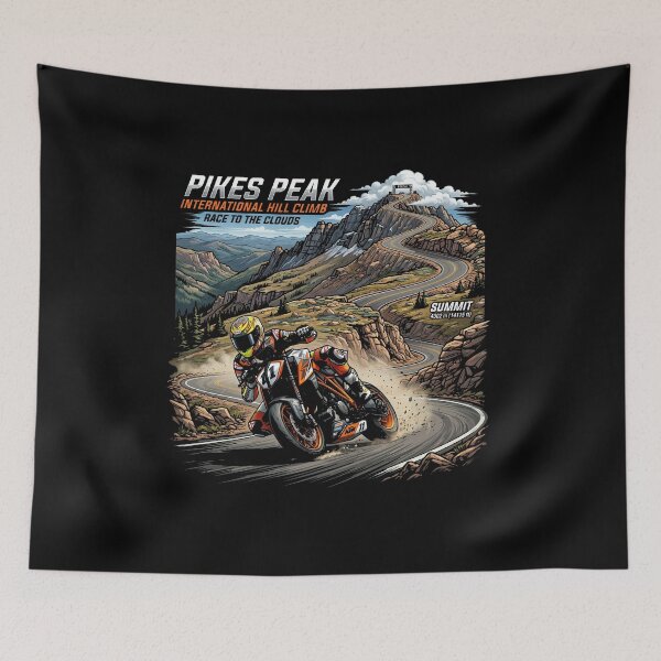 Item preview, Race to the Clouds Summit Racing Artwork designed and sold by enzoade.
