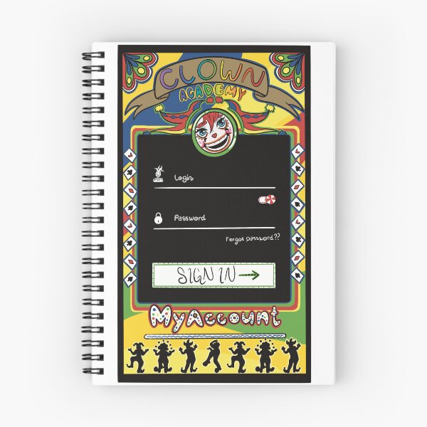 Item preview, Clown Academy designed and sold by TheSimpNetwork.