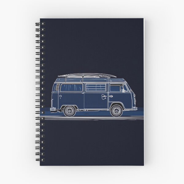 Item preview, Vintage van with surfboard roof rack designed and sold by anytka.