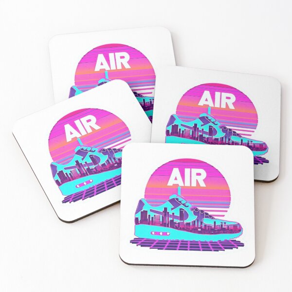 Item preview, AIR Dubai Skyline Urban Sneaker Sticker designed and sold by Imaginarium of Chaos falcon88 .
