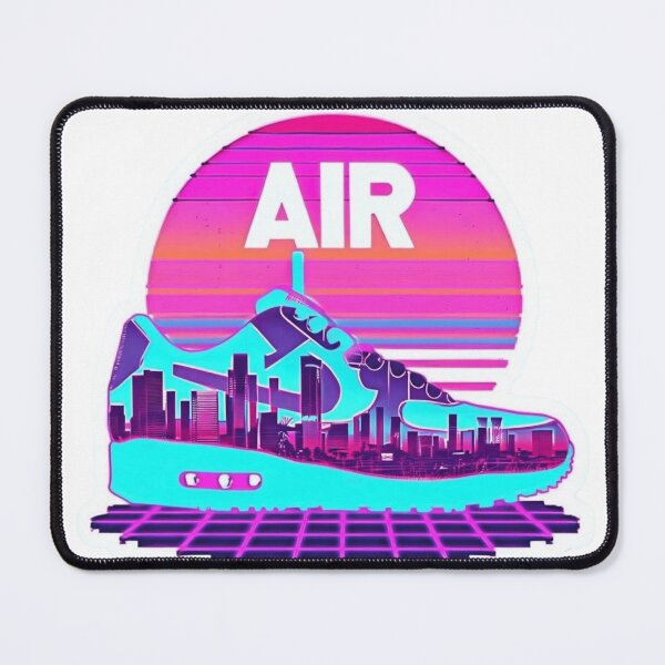 Item preview, AIR Dubai Skyline Urban Sneaker Sticker designed and sold by Imaginarium of Chaos falcon88 .