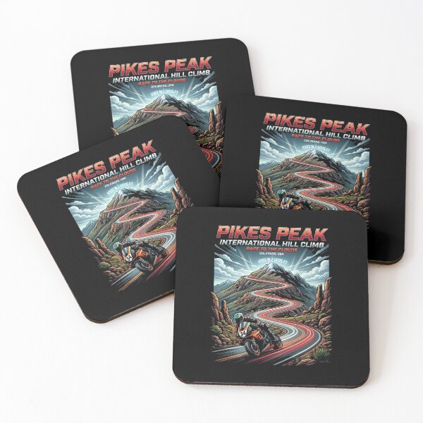 Item preview, Legendary Pikes Peak Mountain Racing Illustration designed and sold by enzoade.