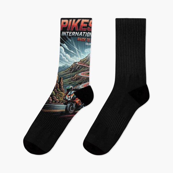 Item preview, Legendary Pikes Peak Mountain Racing Illustration designed and sold by enzoade.