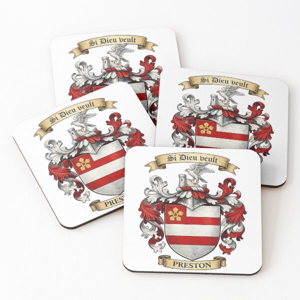 Item preview, The Preston Family Coat of Arms designed and sold by BagTown Clans.