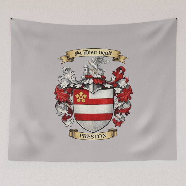 Item preview, The Preston Family Coat of Arms designed and sold by BagTown Clans.