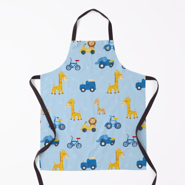 Item preview, Cute Giraffe and Blue Toy Cars designed and sold by Piotrek0001.