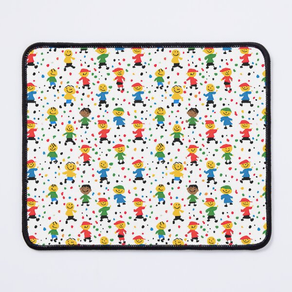 Item preview, Dense Colorful Stick Figure Kids Pattern designed and sold by Piotrek0001.