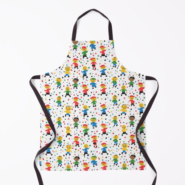 Item preview, Dense Colorful Stick Figure Kids Pattern designed and sold by Piotrek0001.