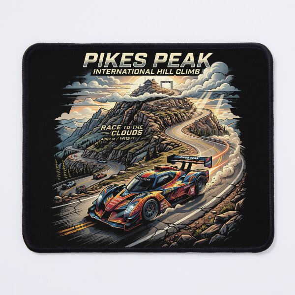 Item preview, Pikes Peak Summit 4302m Motorsport Graphic designed and sold by enzoade.