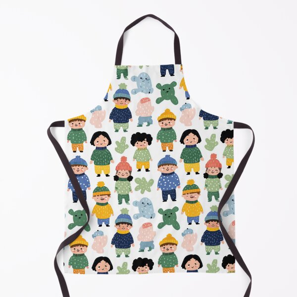 Item preview, Cute Kids in Winter Hats and Coats designed and sold by Piotrek0001.