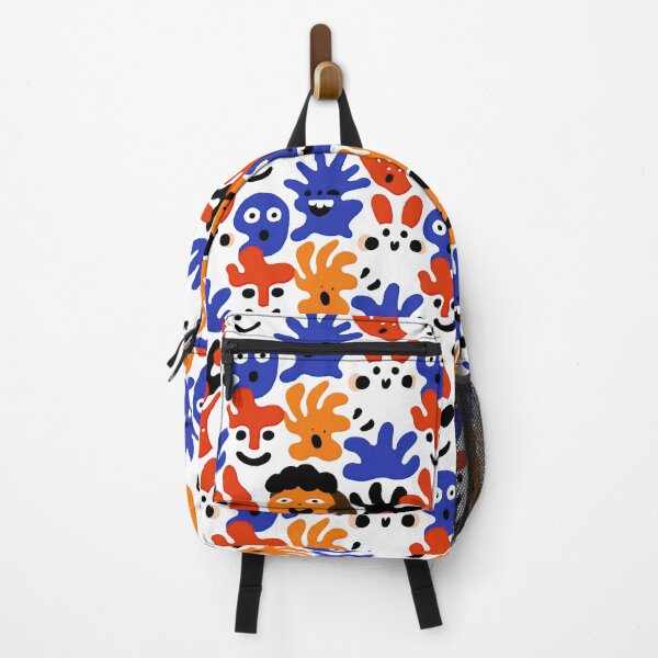 Item preview, Abstract Colorful Monster Faces Art designed and sold by Piotrek0001.