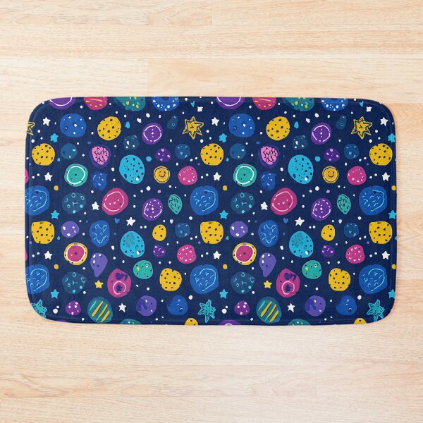 Item preview, Dark Blue Space Planets and Stars designed and sold by Piotrek0001.