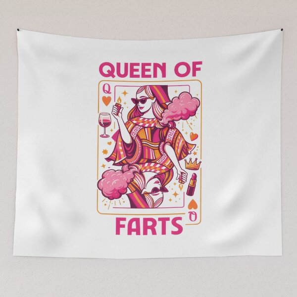 Item preview, Queen Of Farts Royal Flatulence Humor Inappropriate Fart designed and sold by Blok45.
