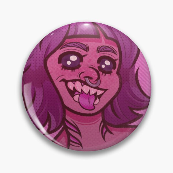 Item preview, fangs out pink shark girl designed and sold by frybreadfrog.