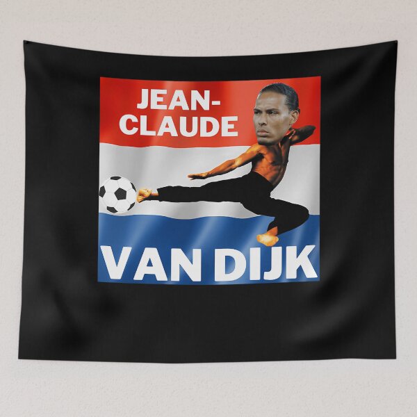 Item preview, Jean Claude Van Dijk Netherlands Holland Football Team designed and sold by iamSaeedoo.