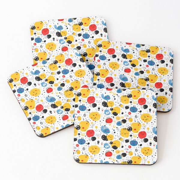 Item preview, Chaotic Smiley Faces and Polka Dots designed and sold by Piotrek0001.