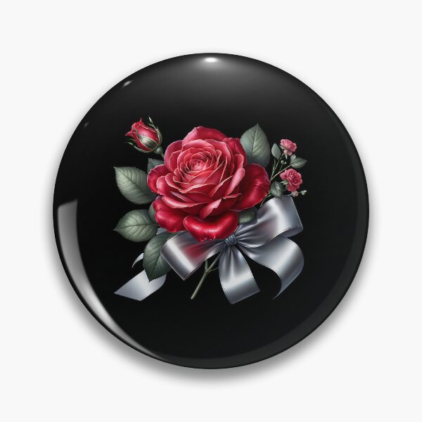 Item preview, Red Rose Blossom Illustration – Romantic Floral Art designed and sold by artedigital99.