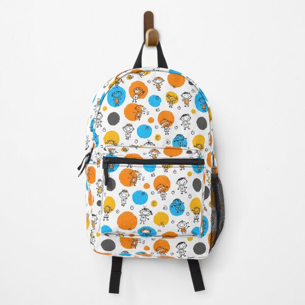 Item preview, Kids and Blue Doodle Circles Texture designed and sold by Piotrek0001.
