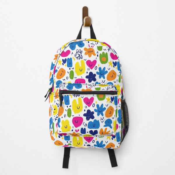 Item preview, Bright Colorful Abstract Doodles and Hearts designed and sold by Piotrek0001.