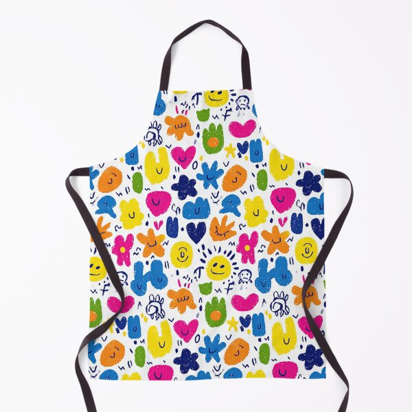 Item preview, Bright Colorful Abstract Doodles and Hearts designed and sold by Piotrek0001.