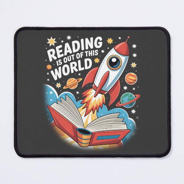 Item preview, Reading is Out of This World designed and sold by Millsoft.