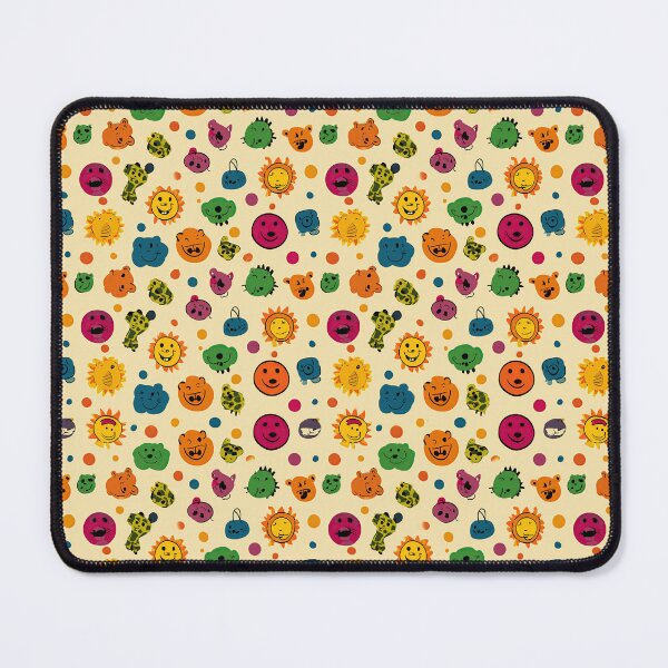 Item preview, Yellow Background with Funny Smiley Faces designed and sold by Piotrek0001.