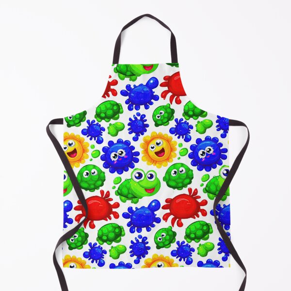 Item preview, Bright Blue and Green Friendly Monsters designed and sold by Piotrek0001.
