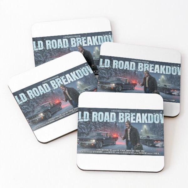 Item preview, ROAD MOVIE POSTER COLD ROAD BREAKDOWN 1970 designed and sold by VERYOLDROAD BY AXTON BROWNING .