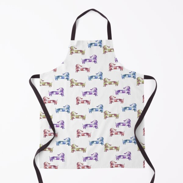Item preview, Puzzle Dachshund Multicolor Pattern designed and sold by MotifsByMari.