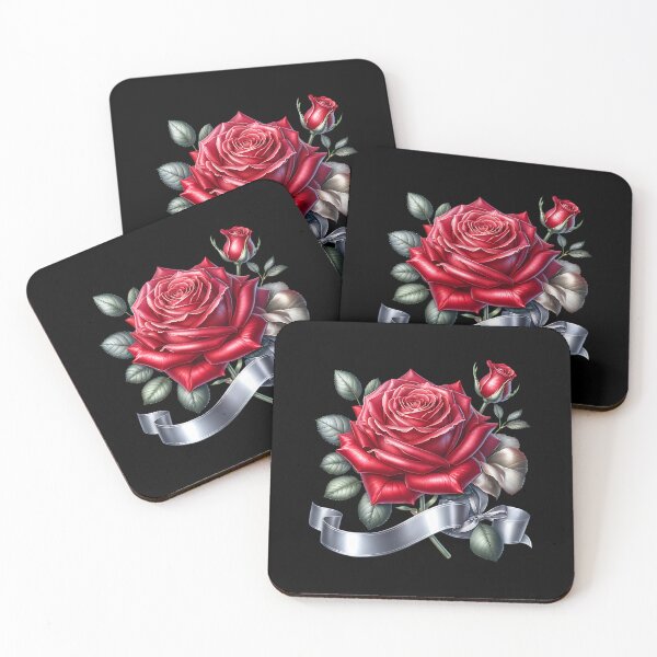 Item preview, Realistic Red Rose Flower – Elegant Floral Graphic designed and sold by artedigital99.