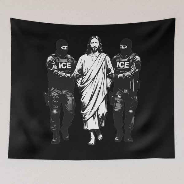 Item preview, Jesus Arrested By Ice designed and sold by iamSaeedoo.