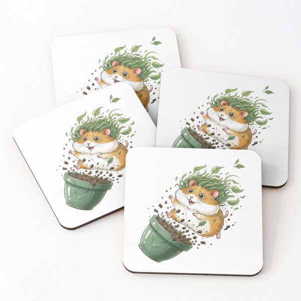 Item preview, Hamster Escaped The Pot designed and sold by EdvvinStudios.