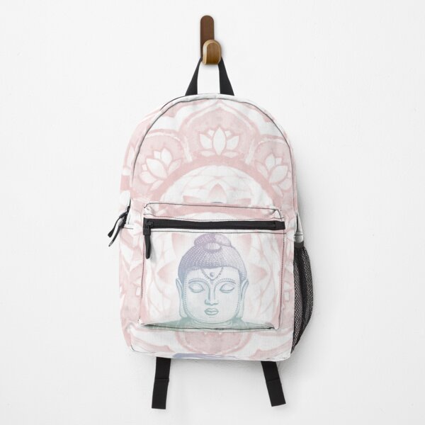 Item preview, Buddha Padma Watercolor - Snow Rainbow Sorbet Rose designed and sold by Irene Estelle.