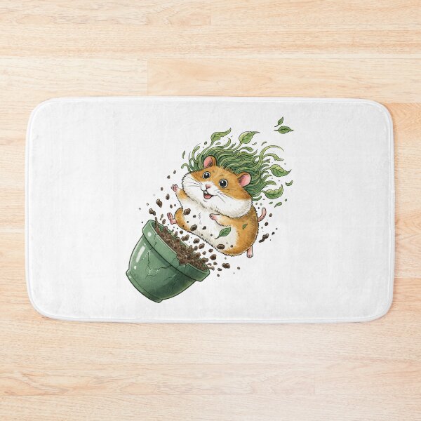 Item preview, Hamster Escaped The Pot designed and sold by EdvvinStudios.